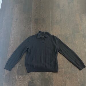 Banana Republic V-Neck Black Sweater